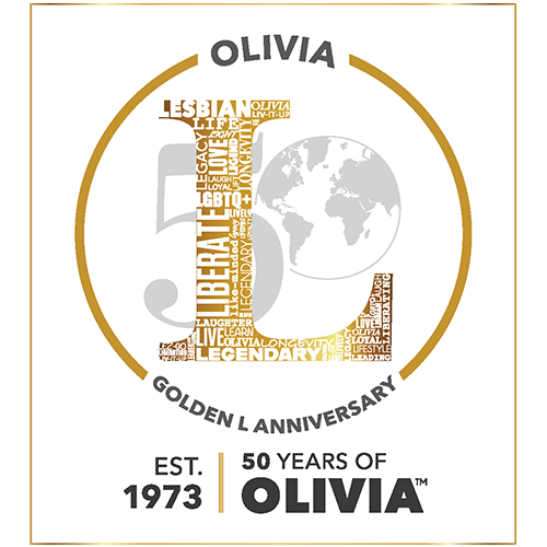 Olivia's 50th Anniversary Golden L Logo