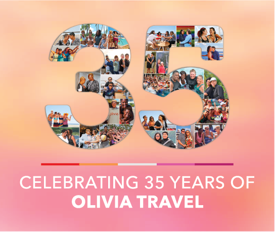 Olivia's Dreams Onyx Punta Cana Resort 35 Years of Travel Logo