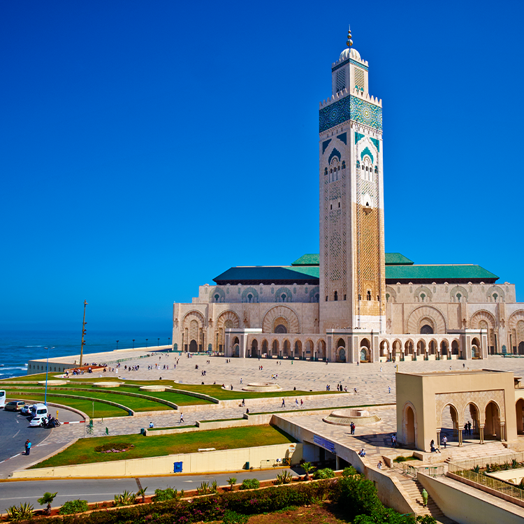 Morocco, Casablanca, Hassan II