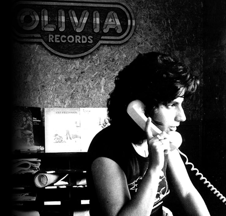 Olivia Founder and CEO Judy Dlugacz back in 1973