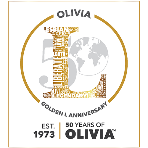 Olivia's 50th Anniversary Logo: The Golden 