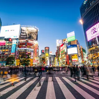 Downtown Tokyo, Japan