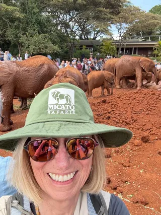 Jill Cruse in Nairobi, Kenya